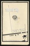 Amache High School Senior Banquet Program by Amache High School